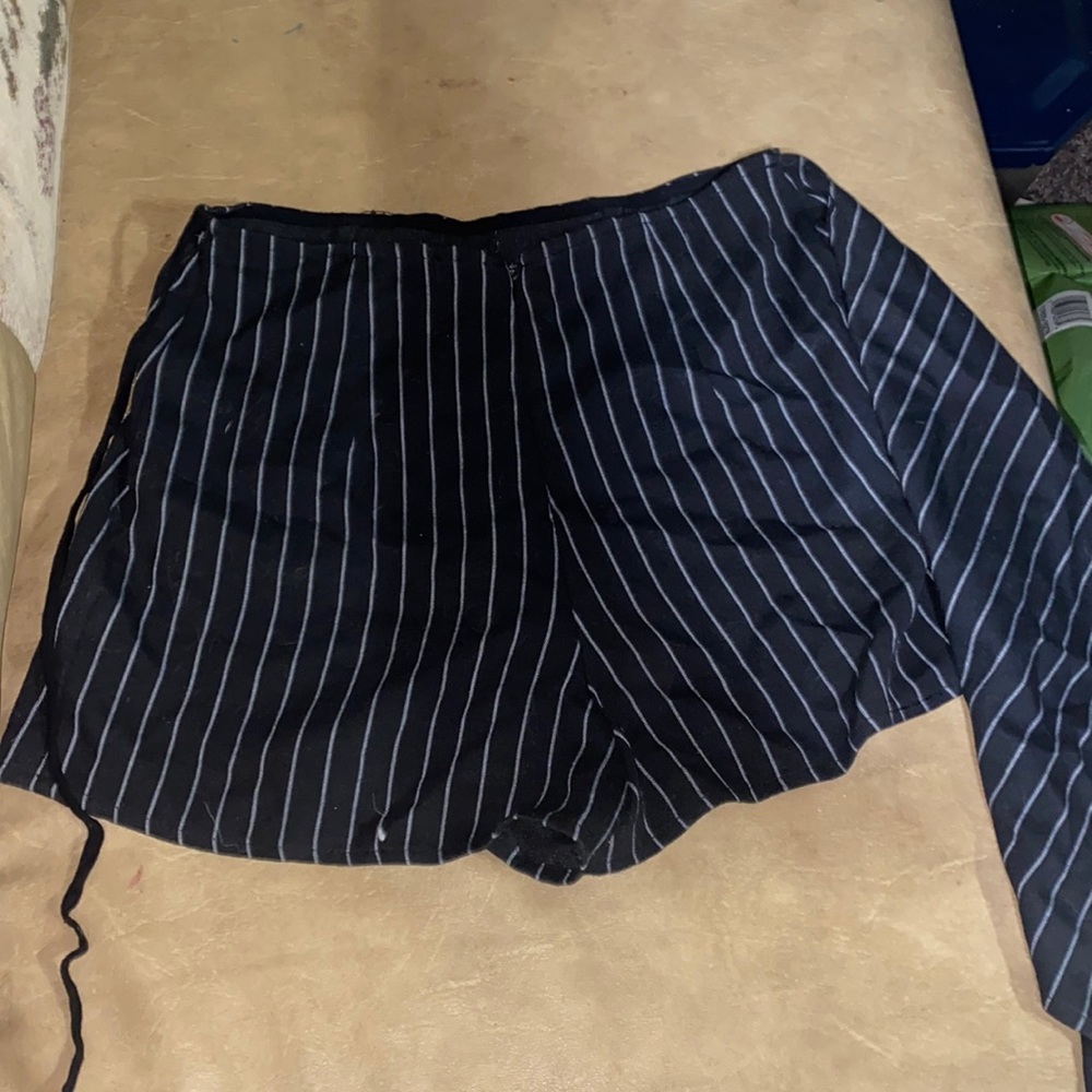 Wrap around skirt with shorts under size small forever 21